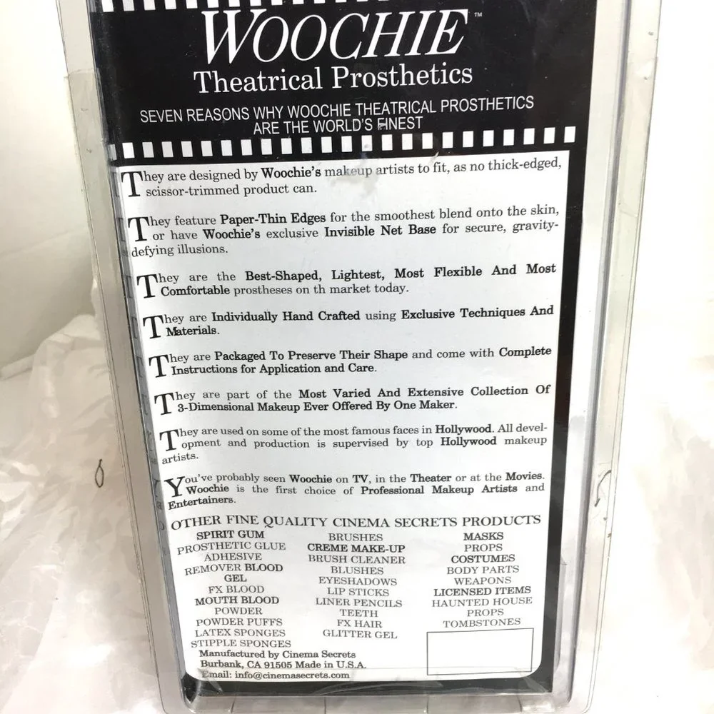 Woochie Devil Face 3 D Professional Appliance WO 182 NWT NOS